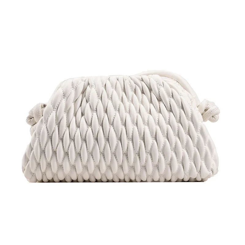 Kvinne Clutch Veske Elegant Sateng Med Romslig Innvendig Plass 5