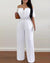 Variant image for Dame Jumpsuit Off-Shoulder Plisserte Polyester Elegant-10
