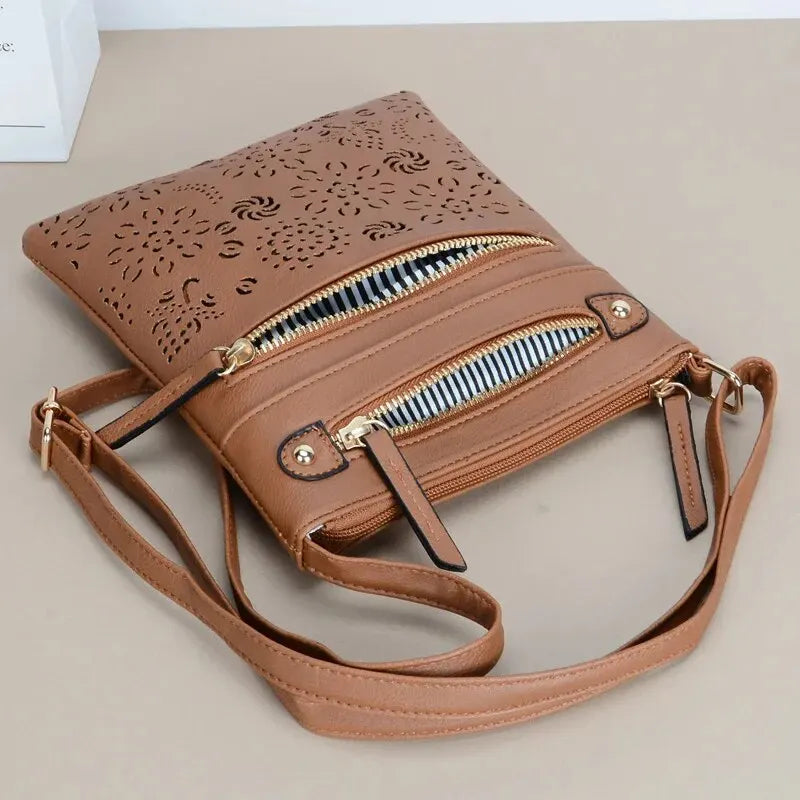 Dame Skulderveske Retro Chic Kunstskinn 4