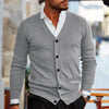 Cardigan Jakke Herre Casual Myk Materiale-6