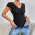 Kvinne Body med Blonde Detaljer Stretch Polyester