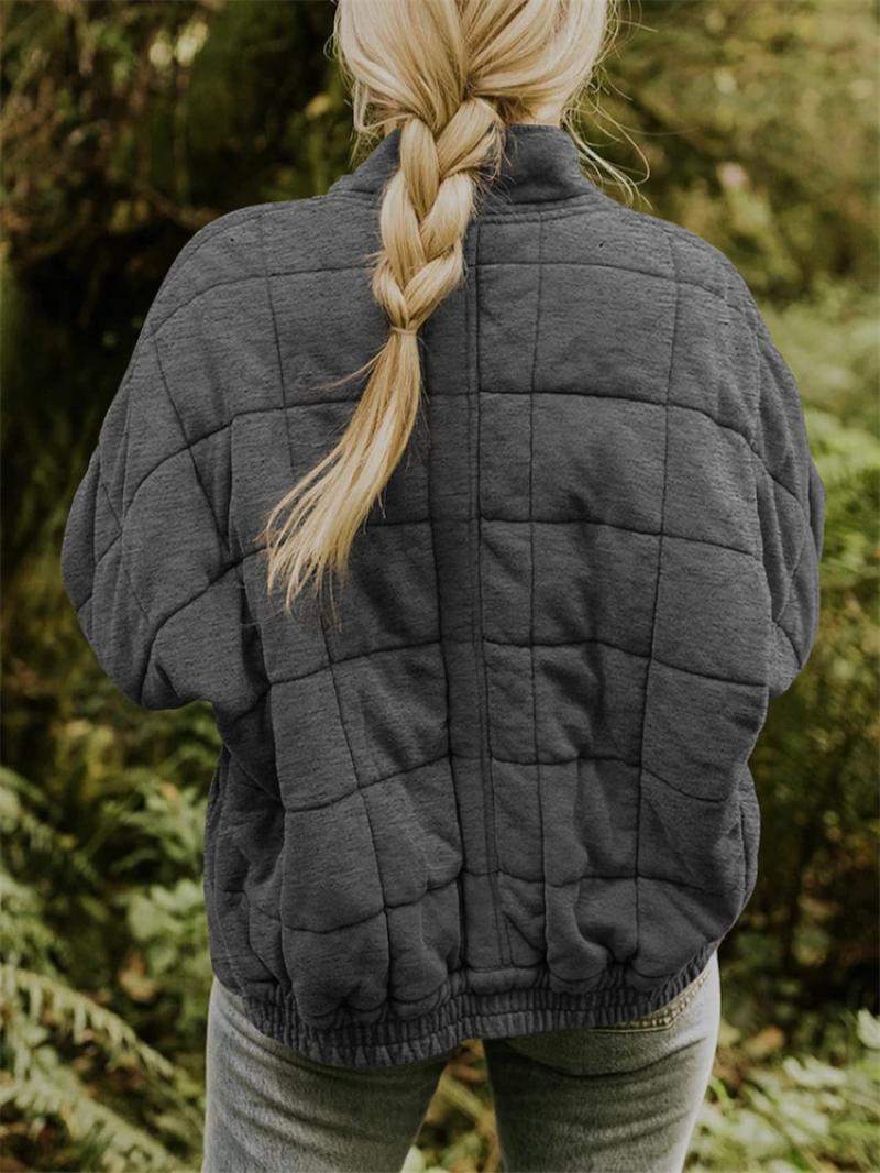 Dame Vinterjakke Elegant Design Høy Kvalitet Polyester-2