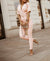 Variant image for Dame Jumpsuit V-hals Halv Ermer Polyester Elegant Komfortabel-18