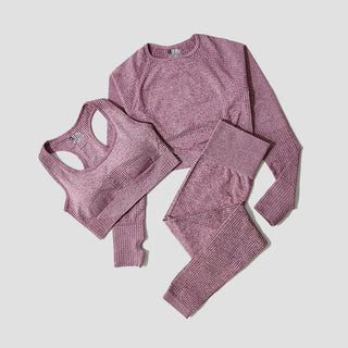 Ensemble de vêtements de sport pour femmes - Rouge / S