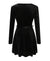 Dame Kjole Elegant med Paljettkant Polyester 5