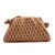 Kvinne Clutch Veske Elegant Sateng Med Romslig Innvendig Plass 3