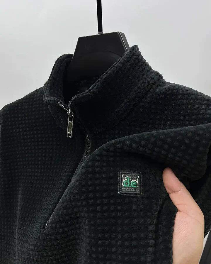 Variant image for Herre Halv Zip Genser i Myk Alpaka Fleece-17