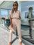 Variant image for Kvinne Jumpsuit V-hals Korte Ermer Polyester-11