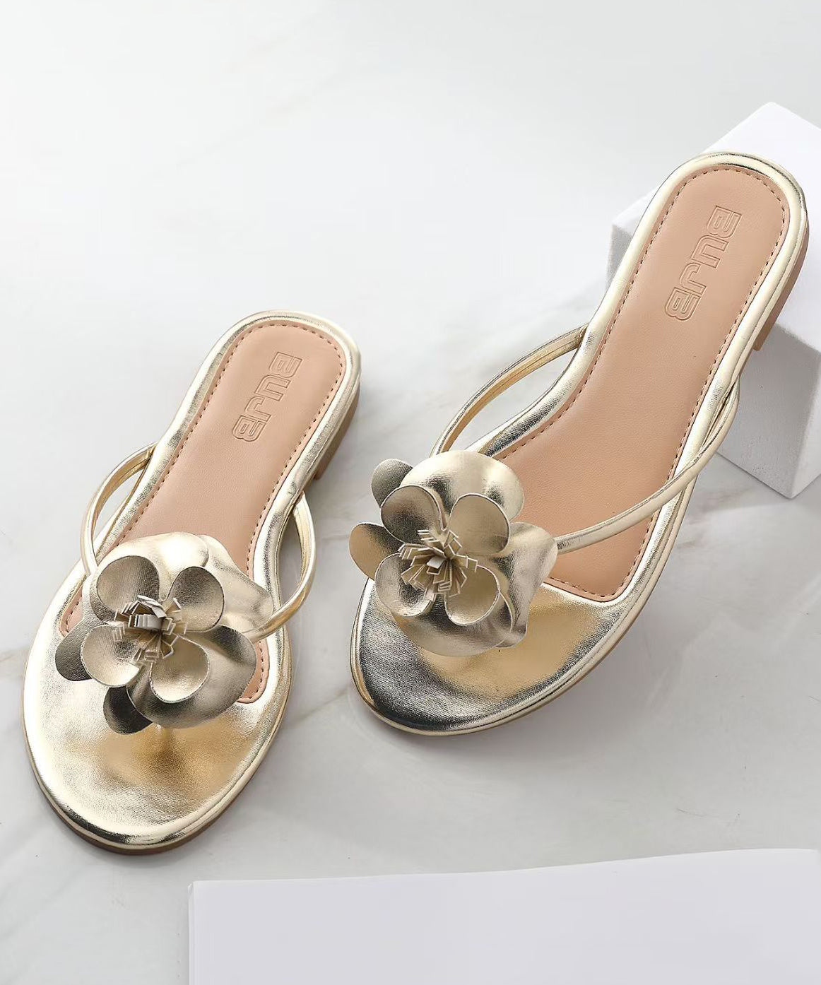Sandaler med blomst for kvinner 3