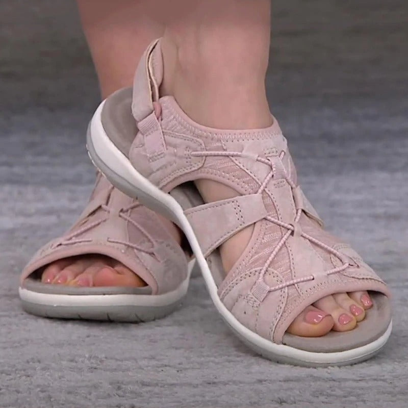 Sandaler med rund åpen tå 1