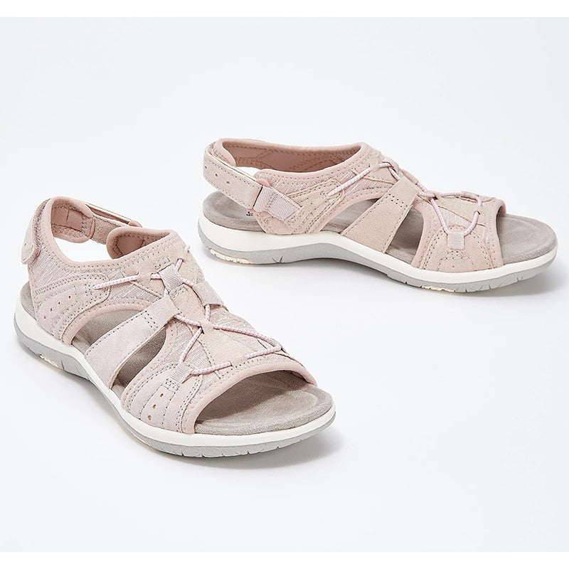 Sandaler med rund åpen tå 8