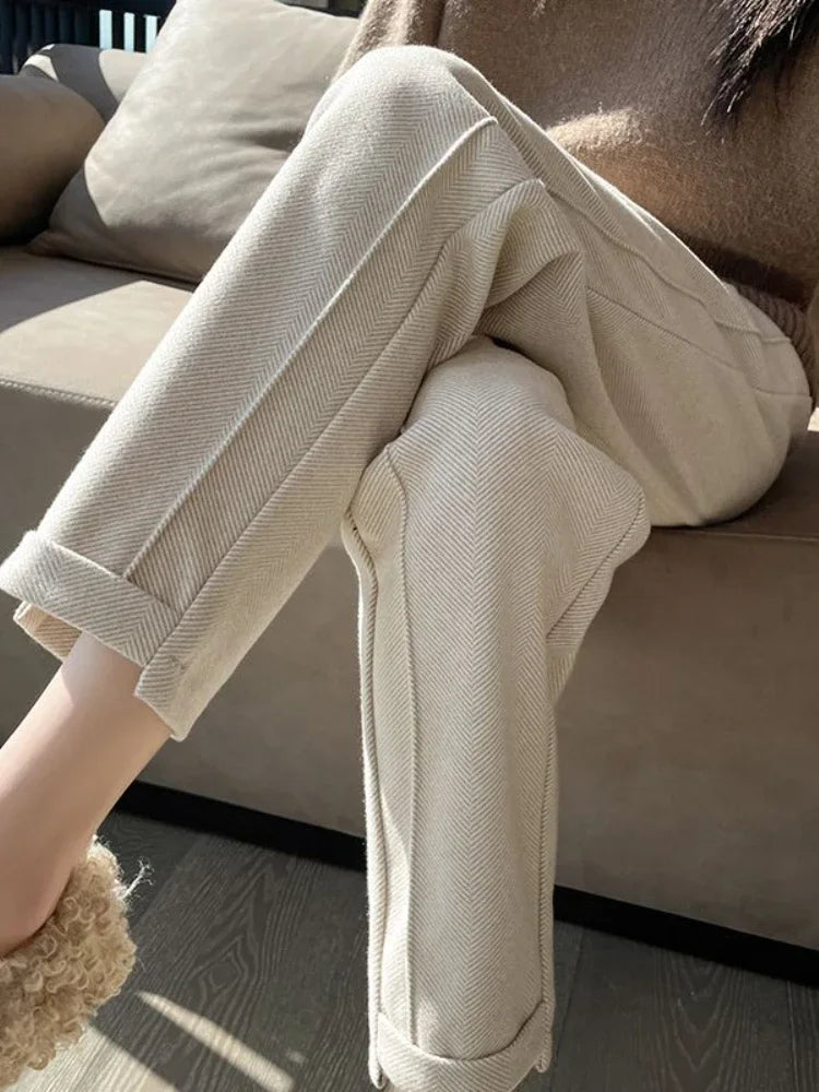 Damebukser Elegant Allsidig Polyester Komfortabel Passform 2
