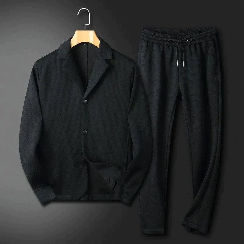 Variant image for Herre To-delt Sett Elegant Design Polyester Bomull-7