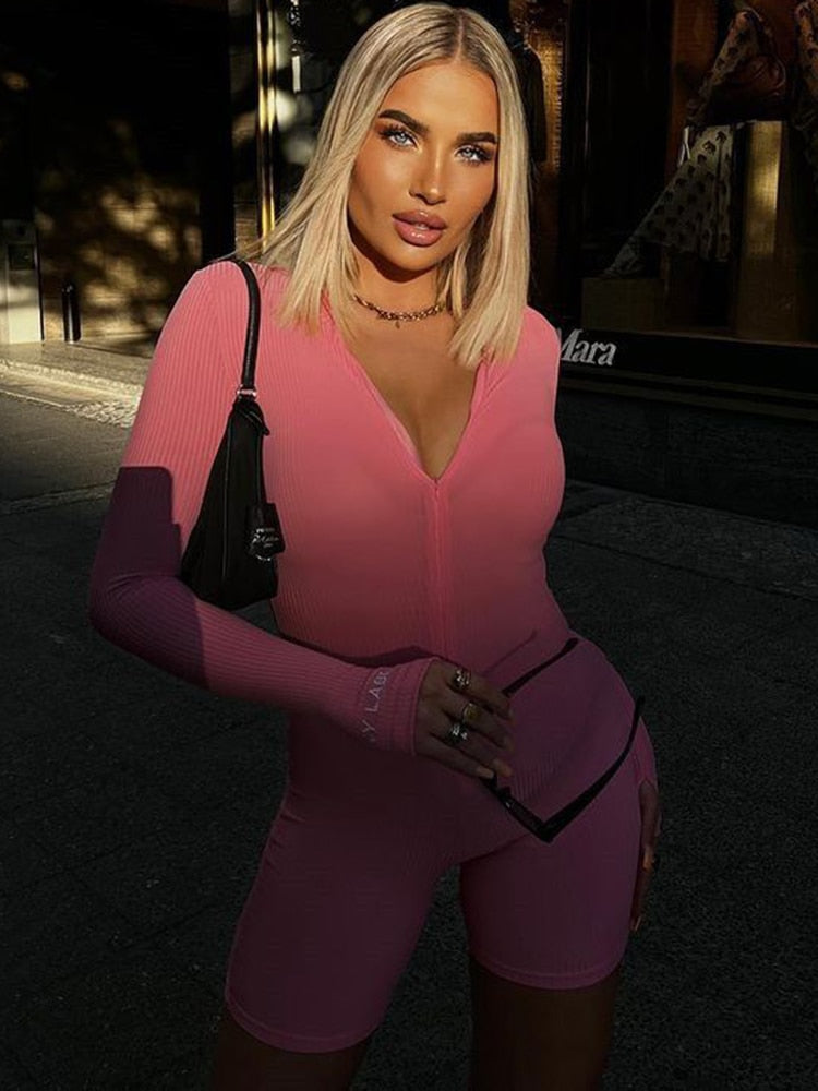 Variant image for Dame Jumpsuit Bodycon Elegant Polyester Kort og Lang Stil-10