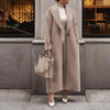 Variant image for Dame Lang Fleecejakke Beige Elegant Polyester-1