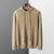 Variant image for Herre Hættetrøye Beige Komfortabel Uldblanding Casual Myk 80% Ull 20% Polyester-7