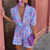 Dame Jumpsuit Pustende Bomull Trendy Design 5