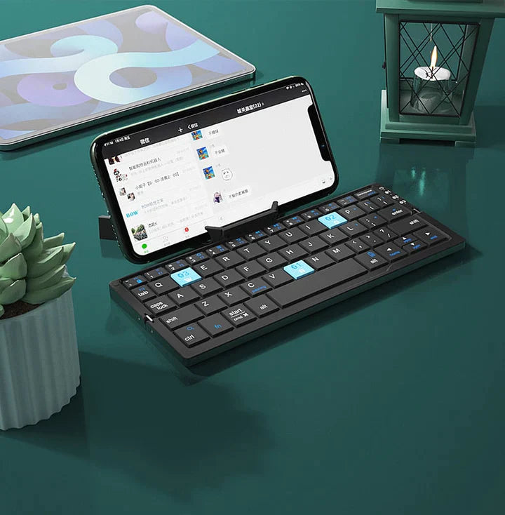 Variant image for Bærbart Tastatur Plast Silikon Kompakt Design for Mobil Enhet-1