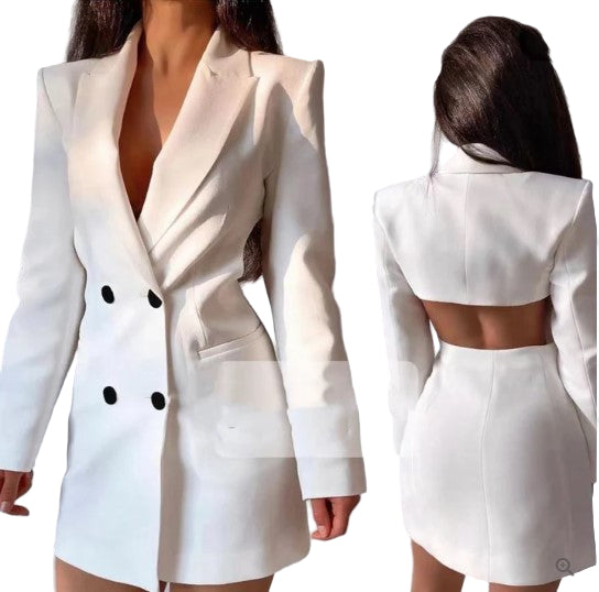 Variant image for Dame Blazerkjole To-Row Elegant Polyester-1