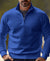 Variant image for Herre Genser Half Zip Komfortabel Bomull-40