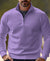 Variant image for Herre Genser Half Zip Komfortabel Bomull-49