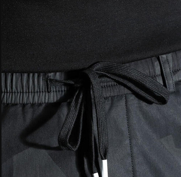 Herre Bukser Slim Fit Moderne Design Polyester Bomull