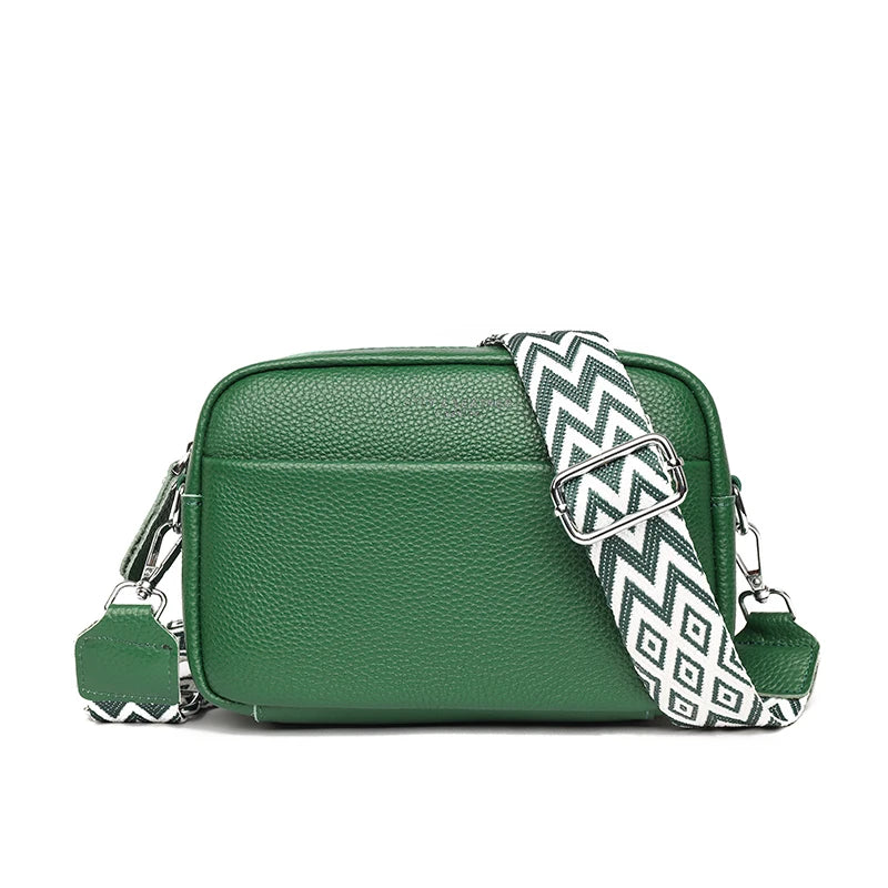 Crossbody-veske i skinn av høy kvalitet