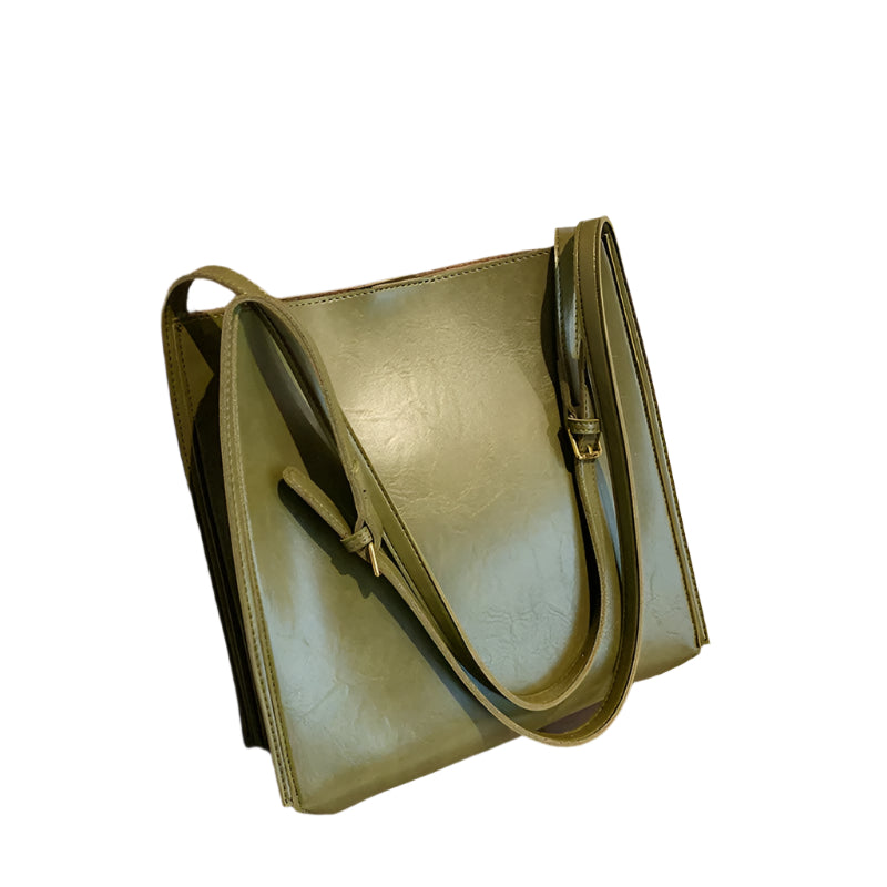 Skulderveske Dame Glanset Kunstskinn Uformell Design 1