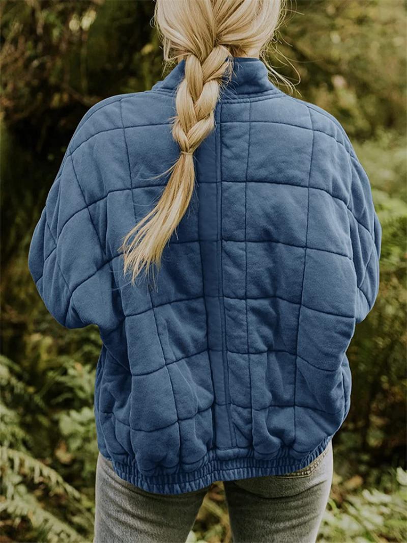 Dame Vinterjakke Elegant Design Høy Kvalitet Polyester-6