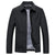 Herre Jakke Business Casual Tynn Bomull Polyester 1