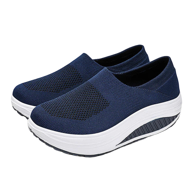 Sko Dame Flip Flop Sneakers Syntetisk Med Orthopedisk Såle 2