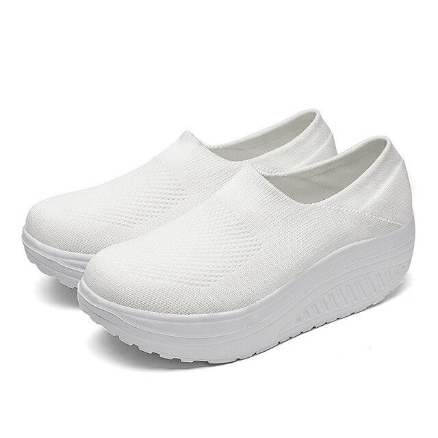 Sko Dame Flip Flop Sneakers Syntetisk Med Orthopedisk Såle 3