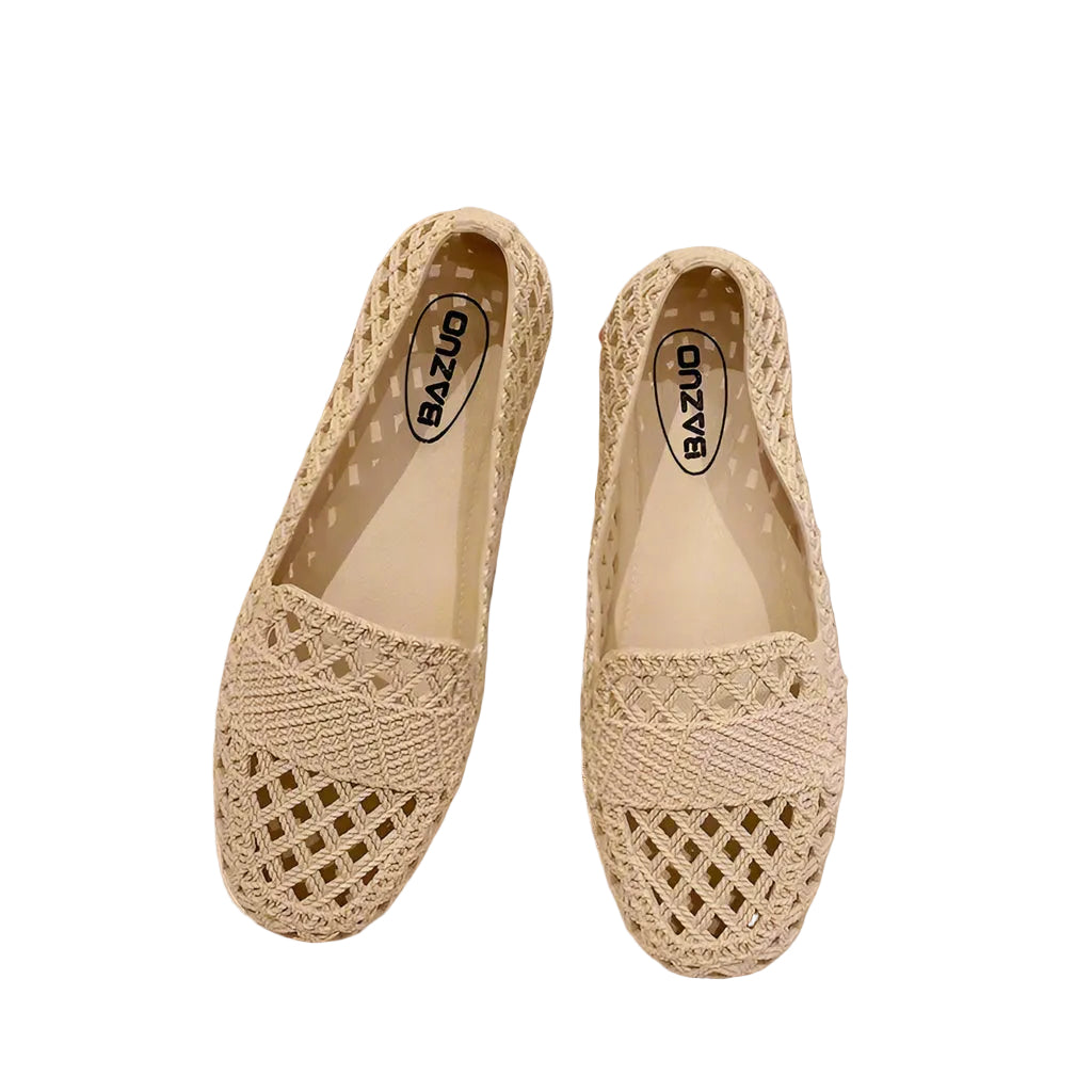 Sko Dame Slip-On Flats Enkel Design 0