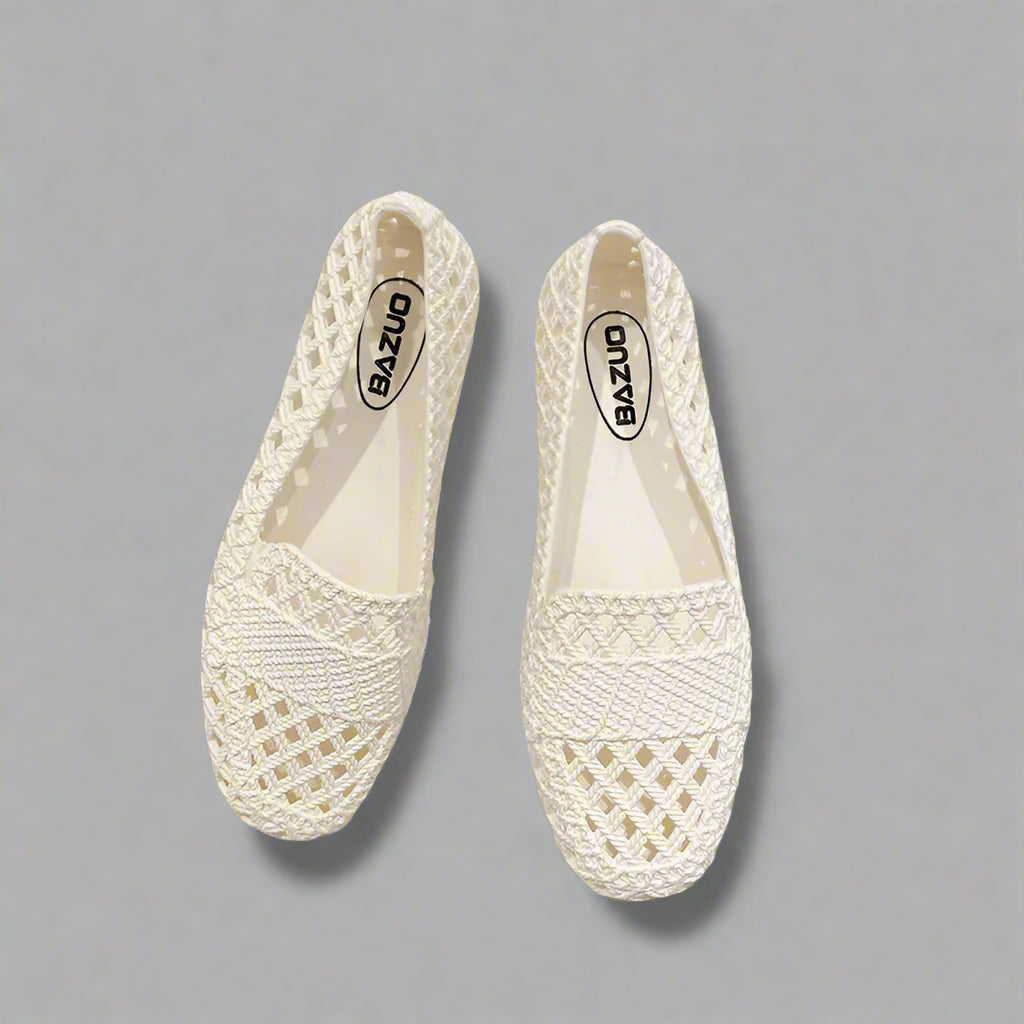 Sko Dame Slip-On Flats Enkel Design 1