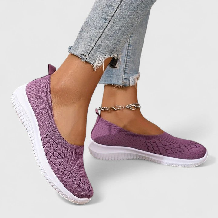 Sko Dame Slip-On Komfortabel Design 1