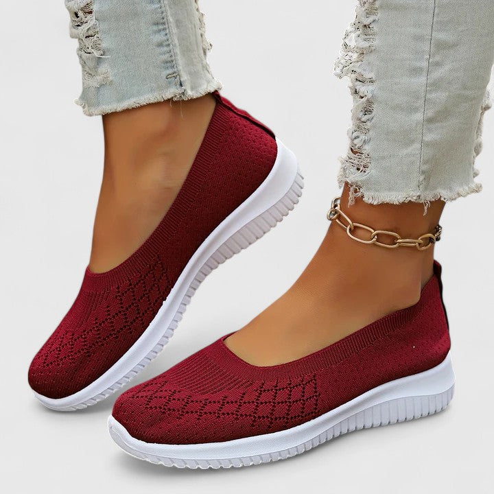 Sko Dame Slip-On Komfortabel Design 3