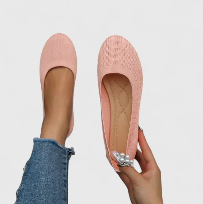Sko Dame Slip-On Komfortabel Design 3