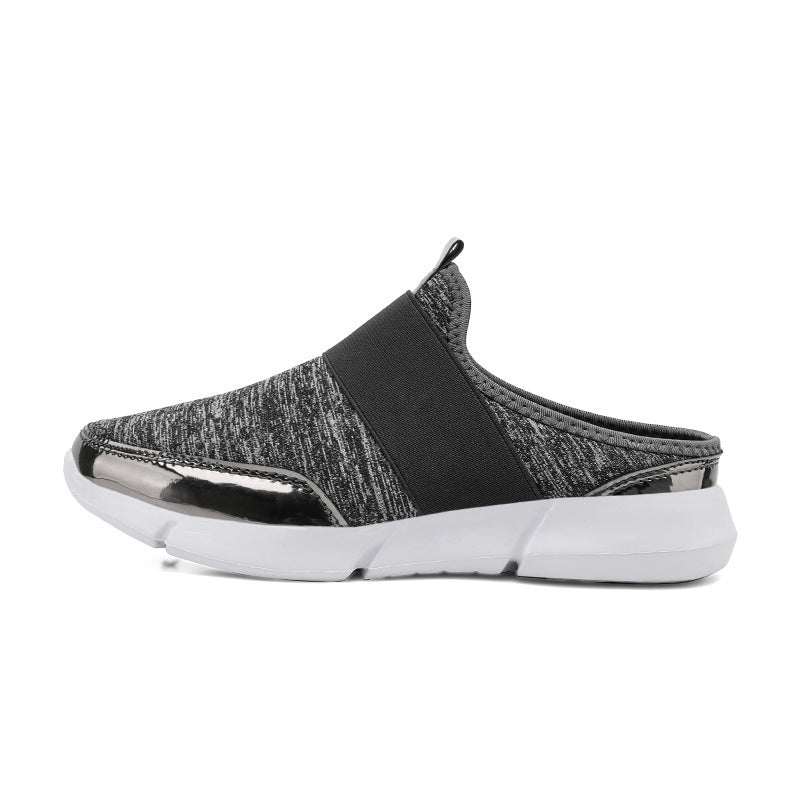 Sko Dame Slip-On Med Elastisk Overdel Moderne Design 6