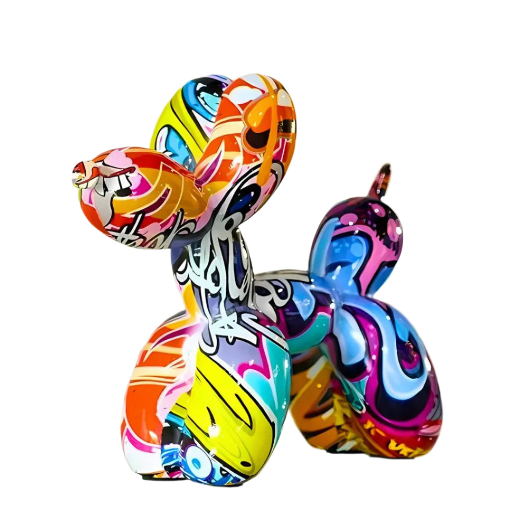 Skulptur Ballonghund Moderne Resin Dekorasjon 0
