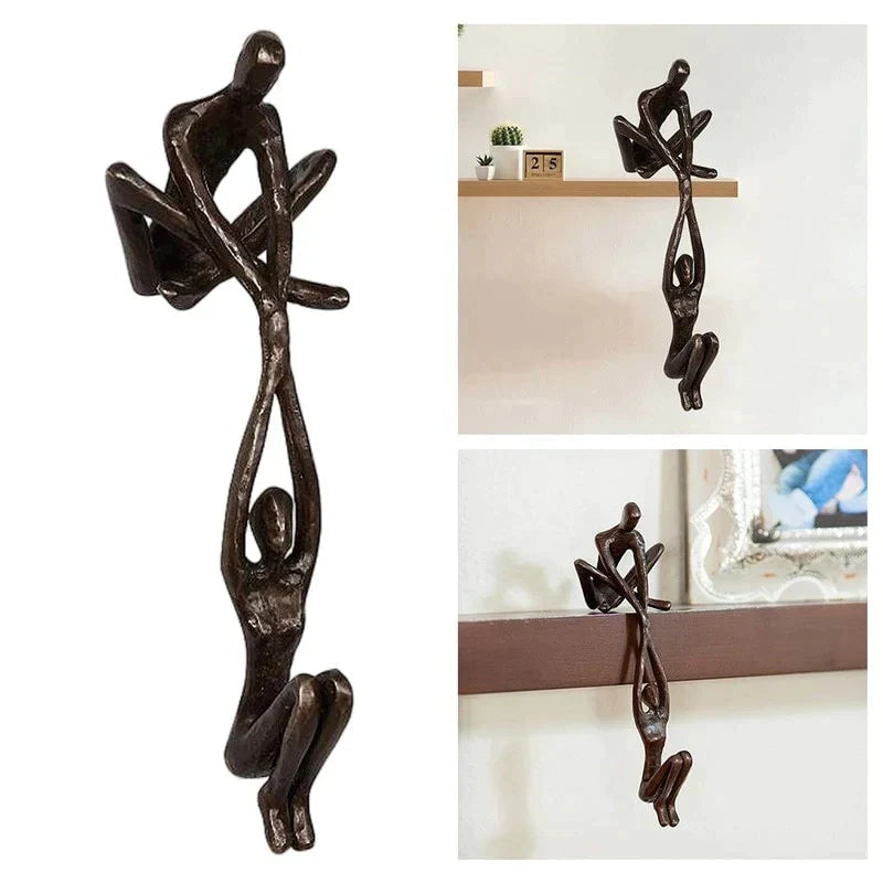 Skulptur Figur av Kjærlighet og Styrke 0