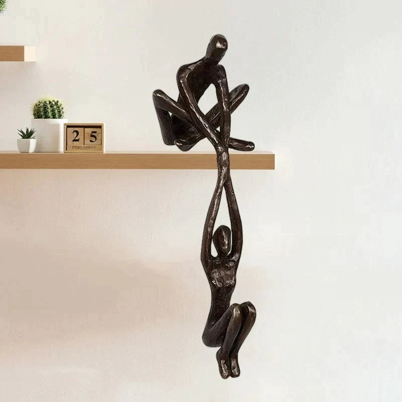 Skulptur Figur av Kjærlighet og Styrke 6