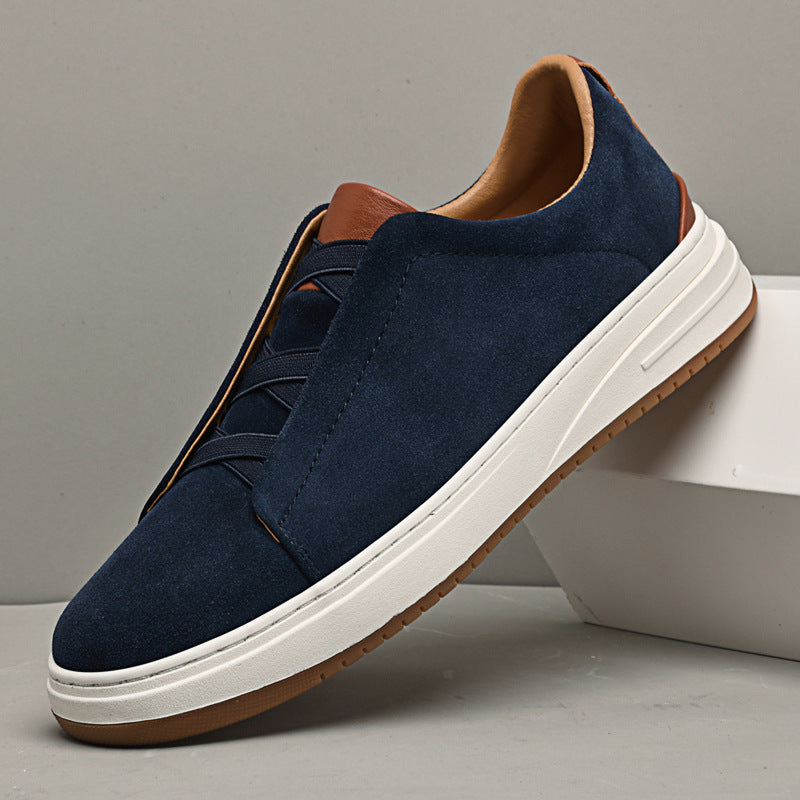 Sneakers Herre Uformelle med Snøring Moderne Design 2