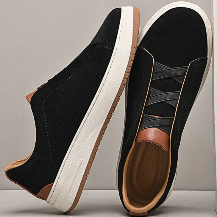 Sneakers Herre Uformelle med Snøring Moderne Design 5