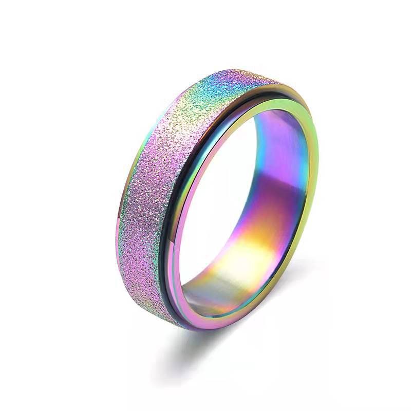 Spinner Ring for Menn og Kvinner Moderne Design 0