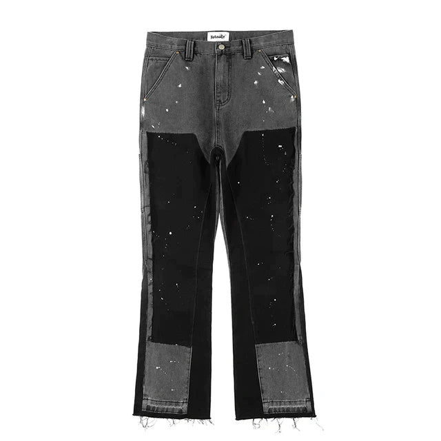 Herre Blusset Jeans Streetwear Denim Komfortabel Passform 1