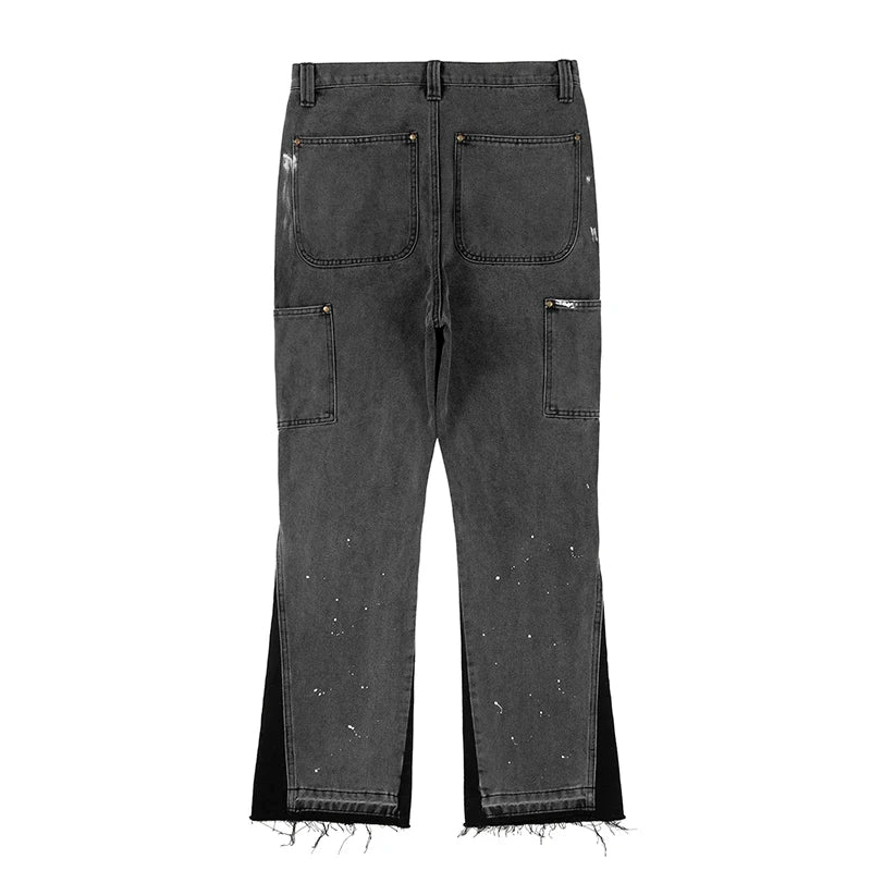 Herre Blusset Jeans Streetwear Denim Komfortabel Passform 6