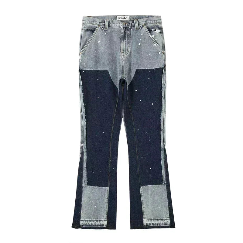 Herre Blusset Jeans Streetwear Denim Komfortabel Passform 4