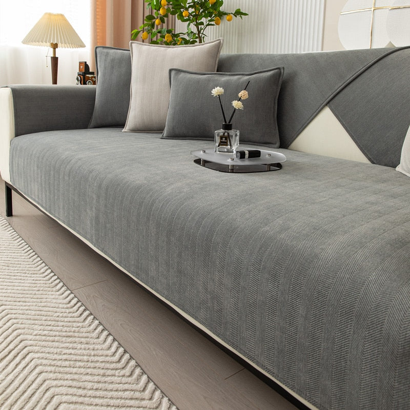 Stretchbar Bankovertrek for Sofa – Moderne Polyester Spandex 1