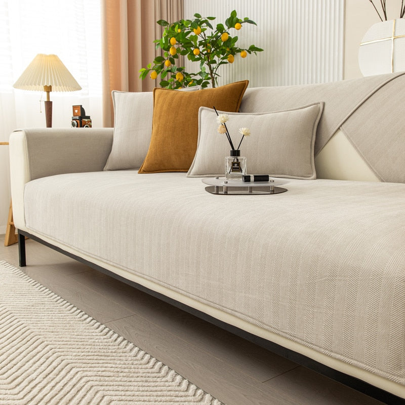 Stretchbar Bankovertrek for Sofa – Moderne Polyester Spandex 2