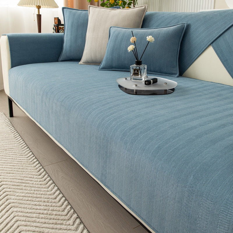 Stretchbar Bankovertrek for Sofa – Moderne Polyester Spandex 3